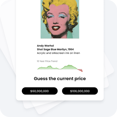 Guess the Current Artwork Price
